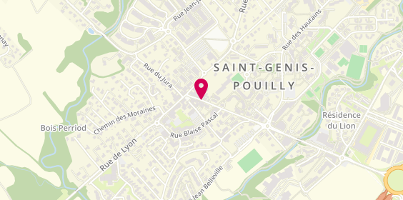 Plan de Creazyvap, 8 Rue de Genève, 01630 Saint-Genis-Pouilly