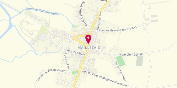 Plan de Le Mallacéen, 8 Rue du Dr Daroux, 85420 Maillezais