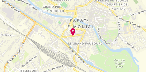 Plan de J-Well Paray le Monial, 43 avenue Charles de Gaulle, 71600 Paray-le-Monial
