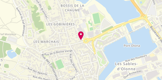 Plan de Vendee clops la Chaume, 2 Boulevard des Combattants en A.F.N, 85100 Les Sables-d'Olonne