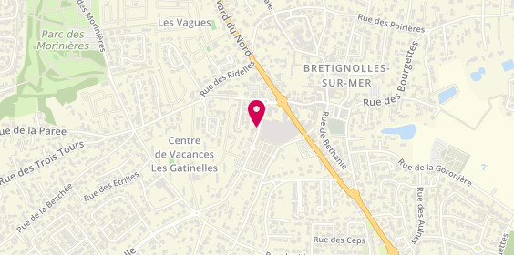 Plan de Le Cercle de la Vap, 3 Bis avenue de Verdun, 85470 Bretignolles-sur-Mer