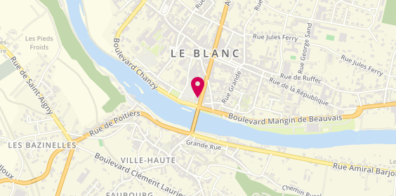 Plan de Barbes A Fleurs le Blanc, 5 Rue Pierre Colin de Souvigny, 36300 Le Blanc