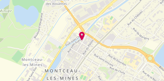 Plan de Jwell Montceau Les Mines, 4 Rue de la République, 71300 Montceau-les-Mines
