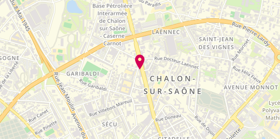 Plan de Le Havane, 41 avenue de Paris, 71100 Chalon-sur-Saône