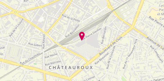 Plan de Clopinette, 47 Rue Pierre Gaultier, 36000 Châteauroux