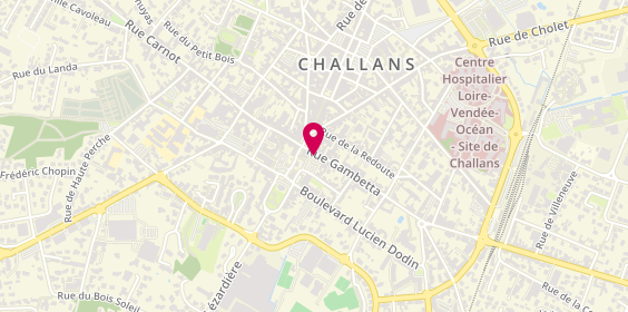 Plan de Clopinette, 12 Rue Gambetta Centre Ville, 85300 Challans