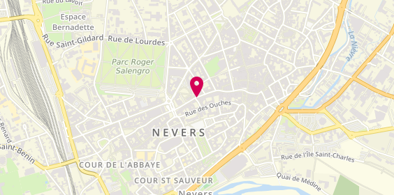 Plan de Cig'Store, 29 Bis Rue Saint-Martin, 58000 Nevers