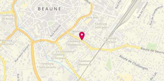 Plan de Beaune.vape, 29 Rue du Faubourg Madeleine, 21200 Beaune
