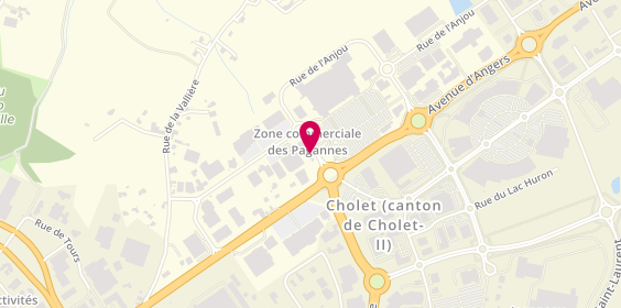 Plan de Yes Store, 1 Rue d'Anjou, 49300 Cholet