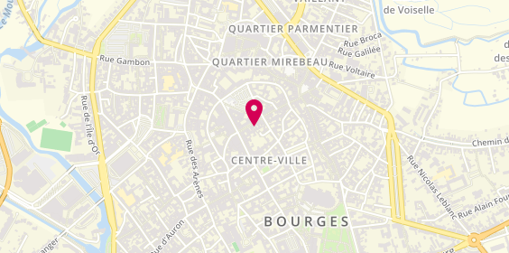 Plan de Dr. Vapeur, 16 Rue Coursarlon, 18000 Bourges