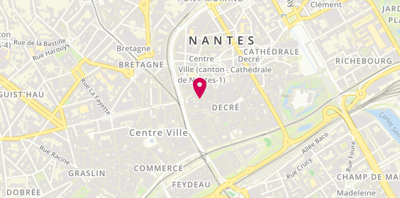 Plan de Le Petit Vapoteur, 17 Rue des Carmes, 44000 Nantes
