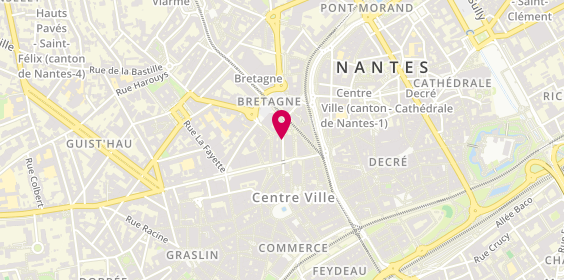 Plan de Sansas, 11 Rue de l'Arche Sèche, 44000 Nantes
