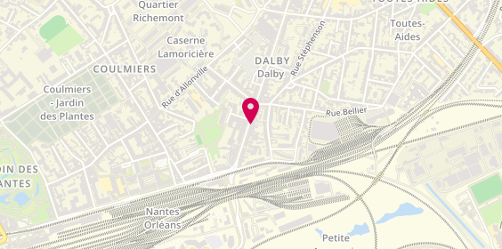 Plan de Quai des Brumes, 97 Boulevard Ernest Dalby, 44000 Nantes