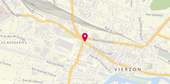 Plan de Next Vap, 58 avenue de la République, 18100 Vierzon