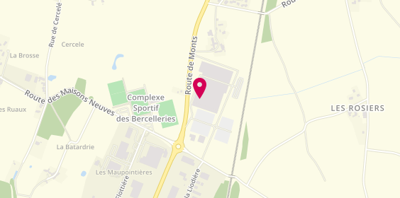 Plan de Smokee, Centre Commercial-E.leclerc Joué Sud
55 Route de Monts, 37300 Joué-lès-Tours