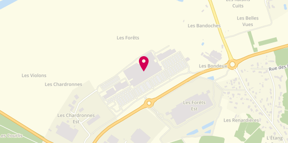 Plan de Cigusto, Centre Commercial Leclerc
1 Rue des Chardonnes Zone Aménagement De
2 la Grange, 41200 Romorantin-Lanthenay, France