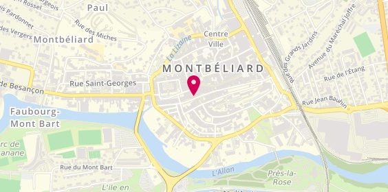 Plan de Clopinnov Montbeliard, 13 Rue de la Schliffe, 25200 Montbéliard