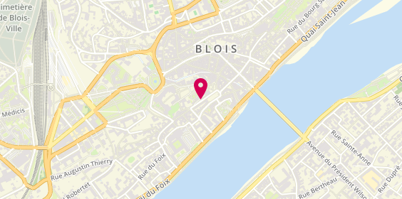 Plan de Cigaverte Blois, 9/11 Rue Saint-Lubin, 41000 Blois