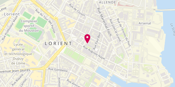 Plan de Le Petit Vapoteur, 29 Rue du Port, 56100 Lorient