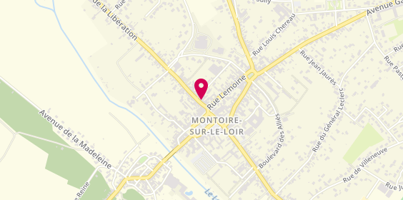 Plan de Will'vape, 14 rue Saint Jacques, 41800 Montoire-sur-le-Loir