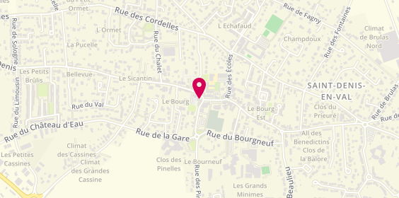 Plan de La Gaité, 87 Rue de Saint-Denis, 45560 Saint-Denis-en-Val