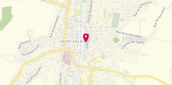 Plan de La Vape d'Aure, 1 Rue Sadi Carnot, 72120 Saint-Calais