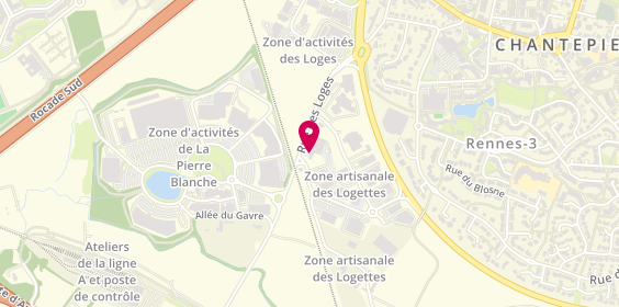 Plan de Clopinette, 21 Rue des Loges, 35135 Chantepie