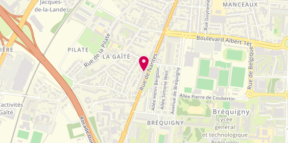 Plan de La Vape Rennaise, 296 Rue de Nantes, 35136 Saint-Jacques-de-la-Lande