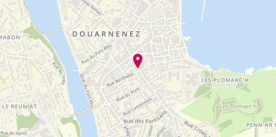 Plan de Tendance & Smoke, 16 Rue Jean Jaurès, 29100 Douarnenez