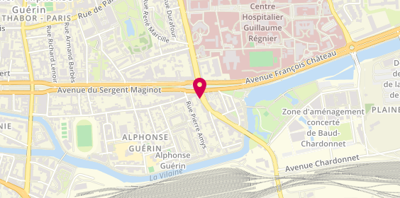 Plan de Atoutvap, 4 Boulevard Villebois Mareuil, 35000 Rennes