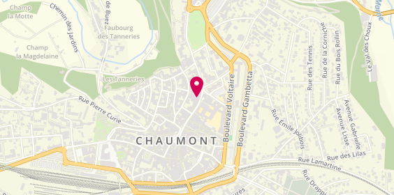 Plan de La Clef Kiphume, 45 Rue Victoire de la Marne, 52000 Chaumont