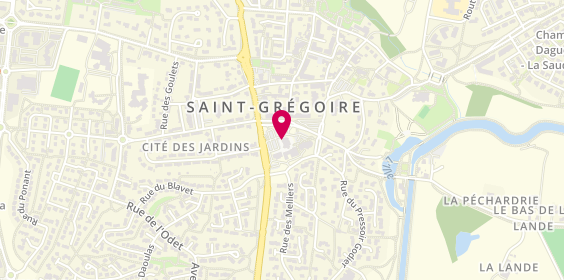 Plan de Le Saint Greg, 99 la Forge, 35760 Saint-Grégoire
