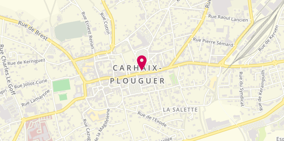 Plan de Alteracig, 3 Rue des Martyrs, 29270 Carhaix-Plouguer