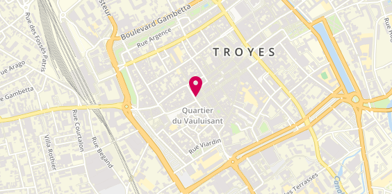 Plan de Le Petit Vapoteur Store, 140 Rue Emile Zola, 10000 Troyes