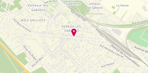 Plan de Vapotez Libre, 74 avenue de Fontainebleau, 77250 Moret-Loing-et-Orvanne