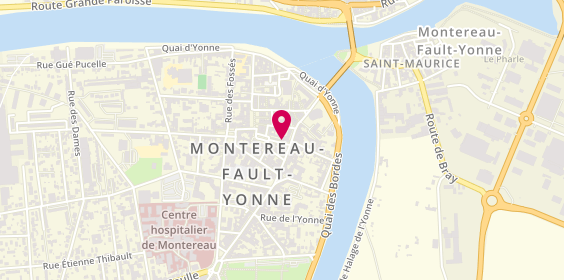 Plan de Point Smoke Montereau Fault Yonne, 4 Rue Emile Zola, 77130 Montereau-Fault-Yonne