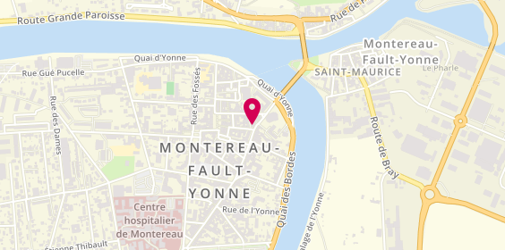 Plan de Dc Vaper's, 20 Bis Rue Jean Jaures, 77130 Montereau-Fault-Yonne