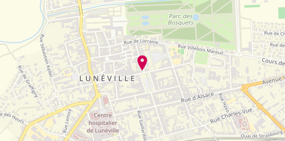 Plan de Aromaclop, 3 Rue du Général Leclerc, 54300 Lunéville