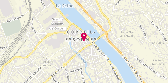 Plan de Brumair / le Petit Vapoteur Partner Corbeil, 20 Rue Notre Dame, 91100 Corbeil-Essonnes
