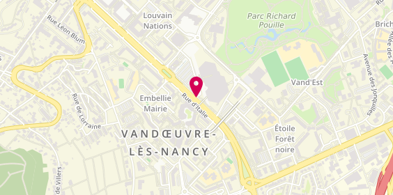 Plan de K Vap, Bât Centre Les Nations 23 Boulevard Europe, 54500 Vandœuvre-lès-Nancy