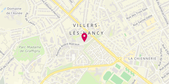 Plan de Facil-ecig, Centre Commercial Plein Centre
120 avenue André Malraux, 54600 Villers-lès-Nancy