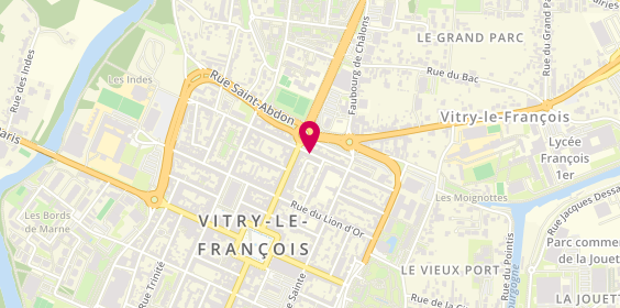 Plan de Vapor2, 3 Petite Rue de Vaux, 51300 Vitry-le-François