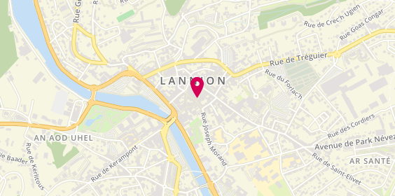 Plan de Happy vap Lounge, 3 Rue Saint-Malo, 22300 Lannion