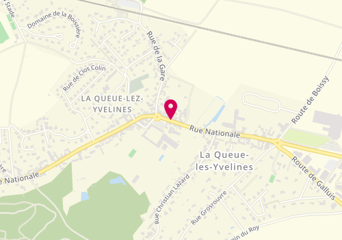 Plan de Abc du Vapoteur, 20 Bis Rue Nationale, 78940 La Queue-Lez-Yvelines