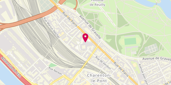 Plan de Civette de la Coupole, Centre Commercial de la Coupole
3 place des Marseillais, 94220 Charenton-le-Pont