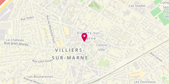 Plan de Le Rallye, 77 Rue du Général de Gaulle, 94350 Villiers-sur-Marne