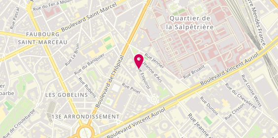 Plan de Smokin'13, 31 Rue Esquirol, 75013 Paris
