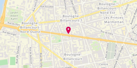 Plan de Point Smoke Boulogne, 100 Bis Route de la Reine, 92100 Boulogne-Billancourt