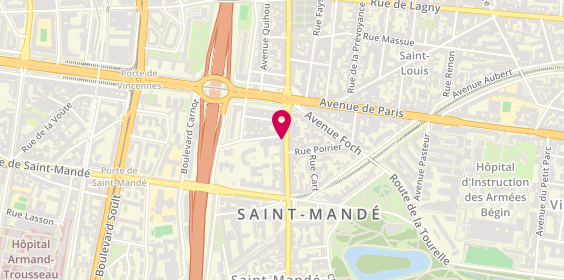Plan de Clopinette, 12 avenue du Général de Gaulle, 94160 Saint-Mandé