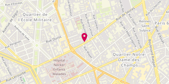 Plan de Le Balto, 74 Rue de Sèvres, 75007 Paris